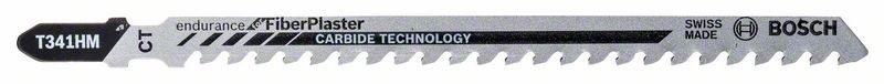 BOSCH JIGSAW BLADE T341HM FIBRE & PLASTER PKT 3